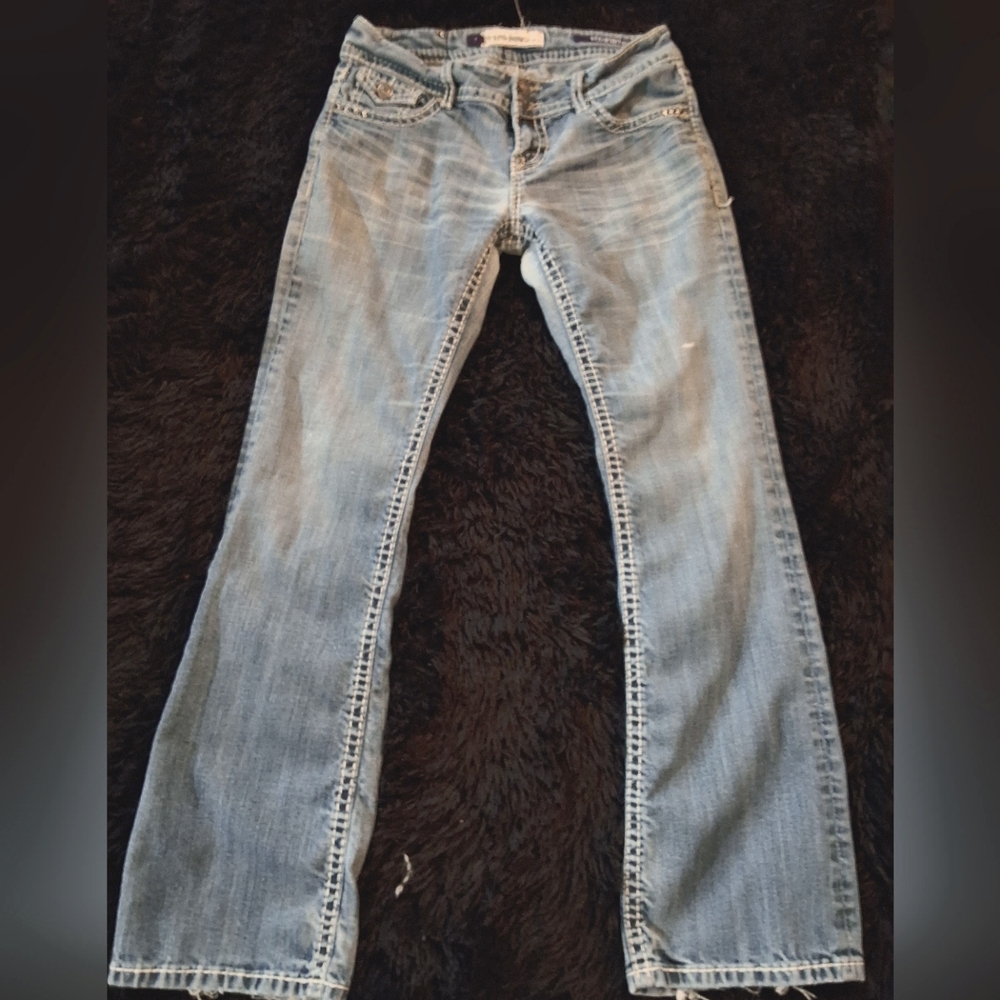 Pre owned  womens denim Vigoss Size 7 FIT  Bootcut.